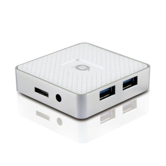 Conceptronic Hubbies Hub 4x USB 3.0 Blanco