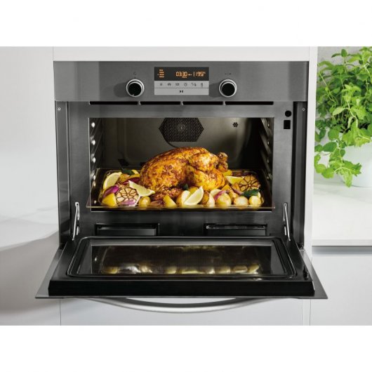 Balay 3CH5656A0 Horno Compacto Multifunción con Microondas 36L Gris
