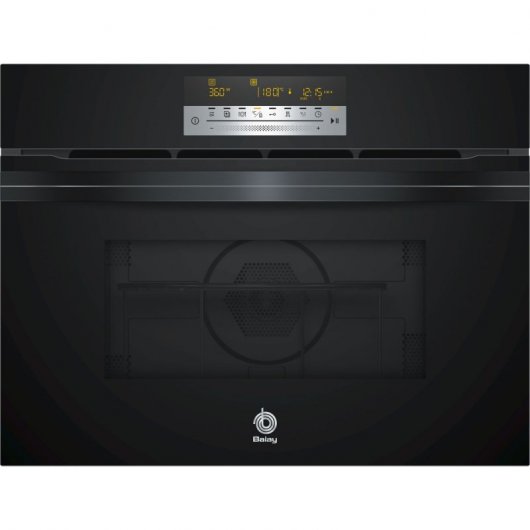Balay 3CW5178N0 Horno Compacto Multifunción con Microondas 44L Negro