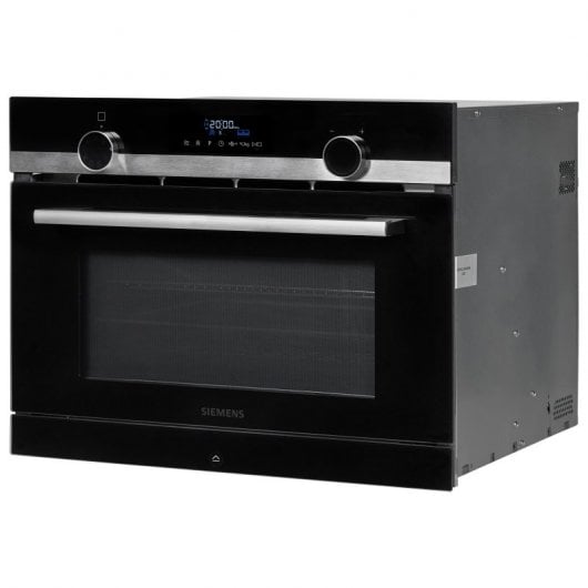 Siemens iQ500 CP565AGS0 Horno Compacto Multifunción con Microondas 36L Negro