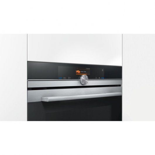 Siemens iQ700 CS636GBS2 Horno Compacto con Vapor 47L A+ Inox/Negro