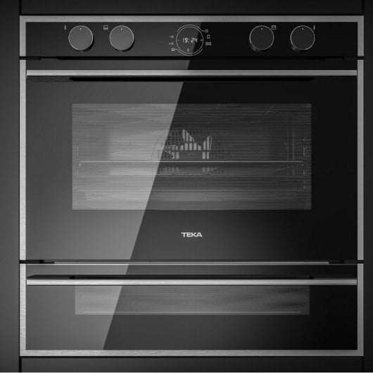Teka DoubleCook HLD 45.15 Horno Multifunción 2 Cavidades 56L A Cristal Negro