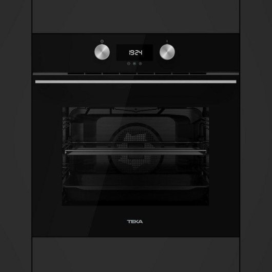 Horno Multifunción Teka HLB 8400 P 70L 60cm Pirolítico A+ Vapor Negro