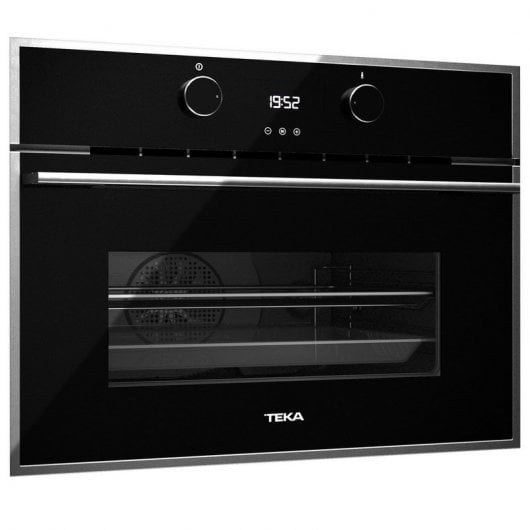 Teka HLC 844 C Forno Micro-ondas Compacto Multifunções 40L Vidro Preto