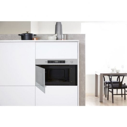 Whirlpool AMW 442/IX Microondas Integrable con Grill 22L 750W Inox