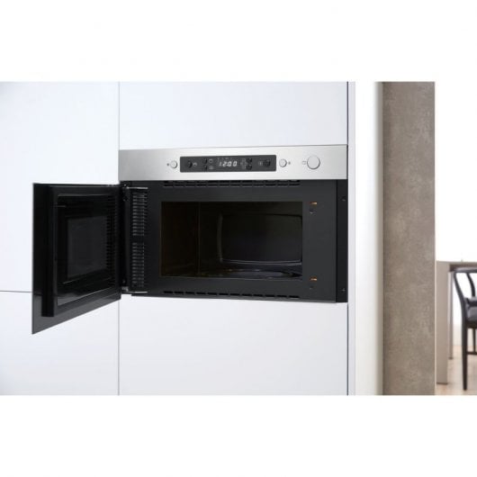 Whirlpool AMW 442/IX Microondas Integrable con Grill 22L 750W Inox