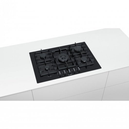 Bosch PPQ7A6B90 Placa de Gas 5 Zonas 75cm Negra