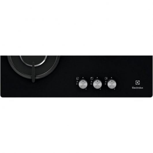 Electrolux EGT6633NOK Placa de Gas 3 Zonas 60cm Negra