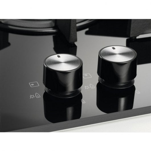 Electrolux EGT6633NOK Placa de Gas 3 Zonas 60cm Negra