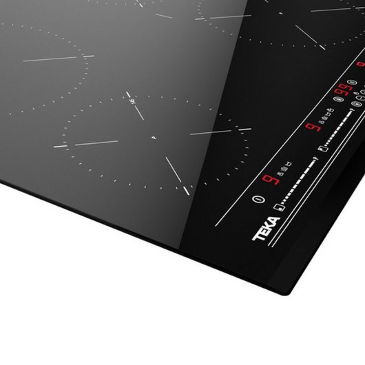 Teka IZ 6420 Placa de Inducción 5 Zonas Cristal Negro