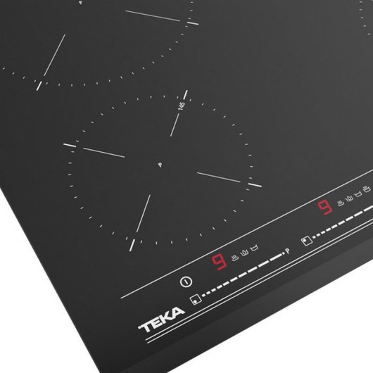 Teka IZ 6420 Placa de Inducción 5 Zonas Cristal Negro