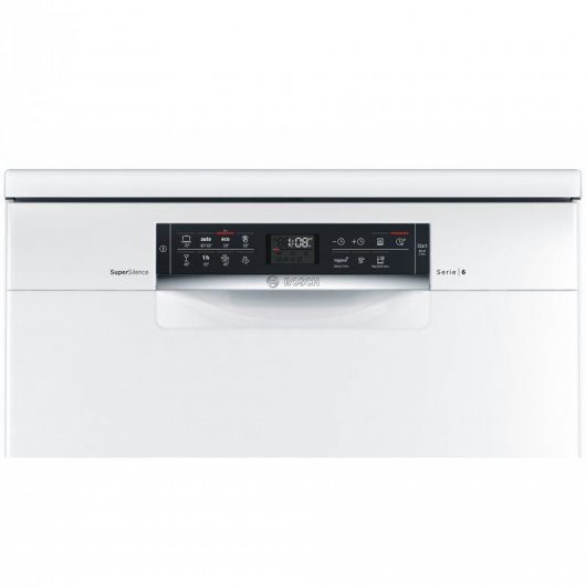 Bosch Serie 6 SMS68TW03E Lavavajillas Capacidad 14 Cubiertos D Blanco