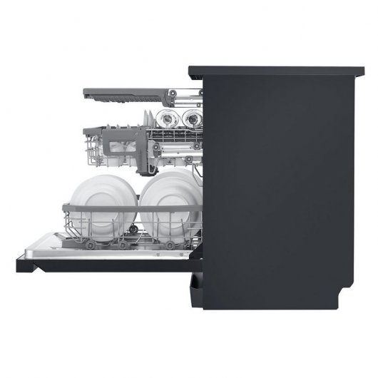 LG DF415HMS Lavavajillas Capacidad 14 Cubiertos A+++ Acero Negro