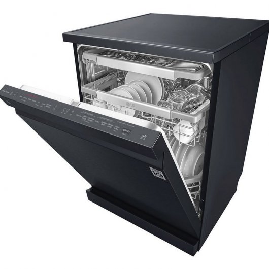 LG DF415HMS Lavavajillas Capacidad 14 Cubiertos A+++ Acero Negro