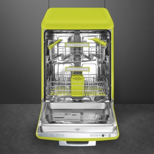 Smeg LVFABLI Lavavajillas Capacidad 13 Cubiertos A+++ Verde