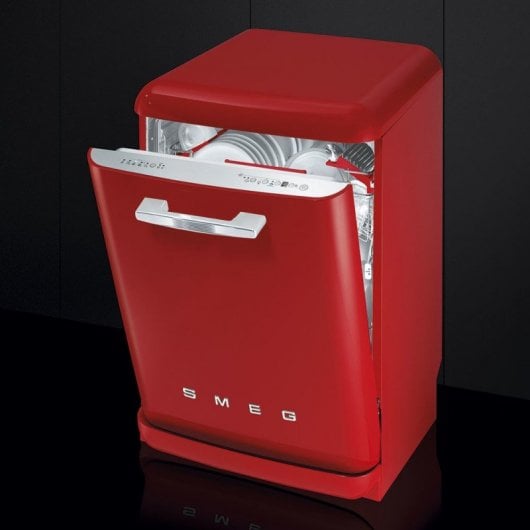 Smeg LVFABRD Lavavajillas Capacidad 13 Cubiertos A+++ Rojo