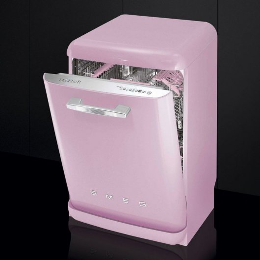 Smeg LVFABPK Lavavajillas Capacidad 13 Cubiertos A+++ Rosa
