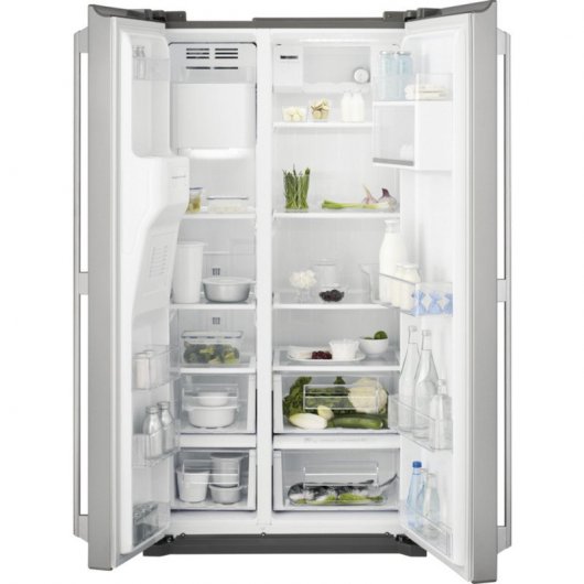 Electrolux EAL6140WOU Frigorífico Americano A+ Acero Inoxidable