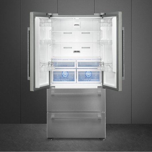 Smeg FQ55FXE1 Frigorífico Puerta Francesa A+ Inox