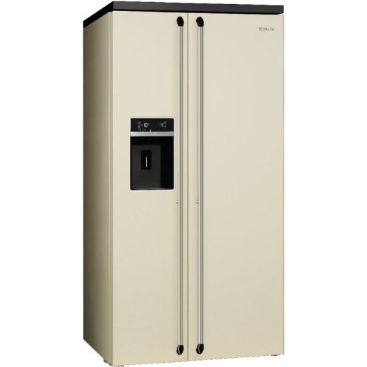 Smeg Victoria SBS963P Frigorífico Americano A+ Crema
