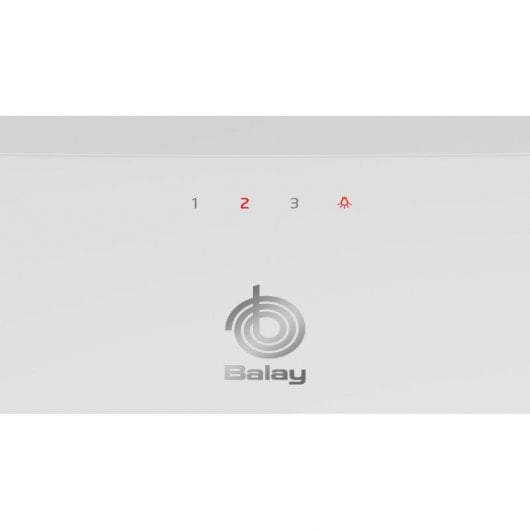 Balay 3BC585GB Campana Decorativa Diseño Inclinado 80cm Cristal Blanco