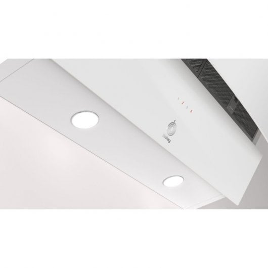 Balay 3BC585GB Campana Decorativa Diseño Inclinado 80cm Cristal Blanco
