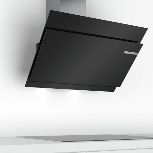 Bosch Serie 6 DWK97JM60 Campana Decorativa 90cm A+ Cristal Negro