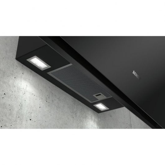 Siemens iQ700 LC91KWW60 Campana Decorativa 90cm A+ Cristal Negro