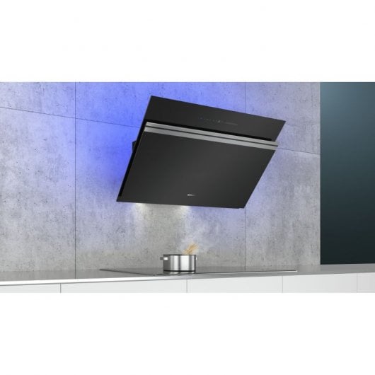 Siemens iQ700 LC91KWW60 Campana Decorativa 90cm A+ Cristal Negro