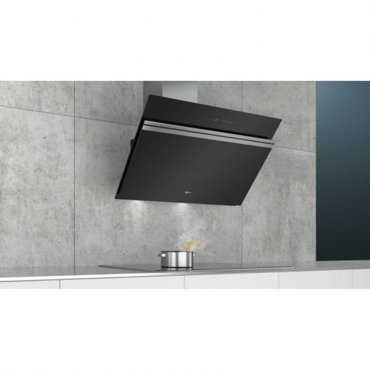 Siemens iQ700 LC91KWW60 Campana Decorativa 90cm A+ Cristal Negro