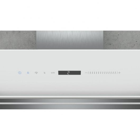 Siemens iQ700 LC91KWW20 Campana Decorativa 90cm A+ Cristal Blanco