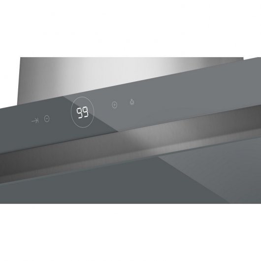 Teka DLV 985 Campana Decorativa Vertical 90cm Cristal Gris