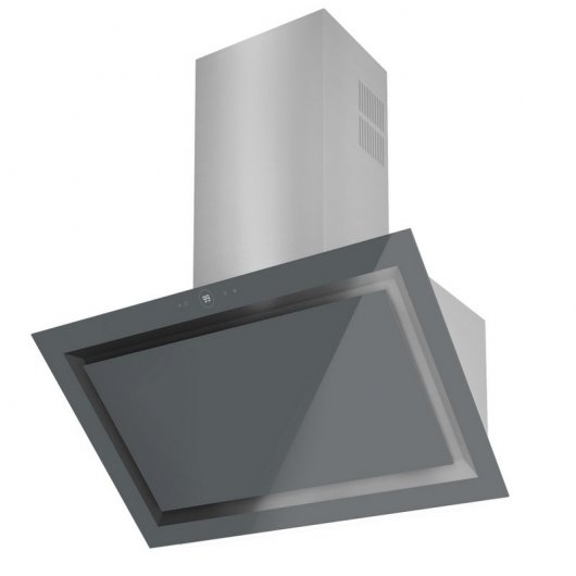 Teka DLV 985 Campana Decorativa Vertical 90cm Cristal Gris