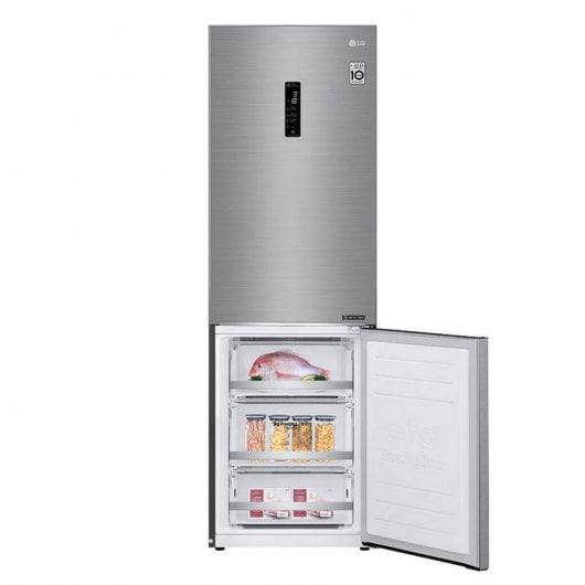 LG GBB71PZDZN Frigorífico Combi E Acero Inoxidable
