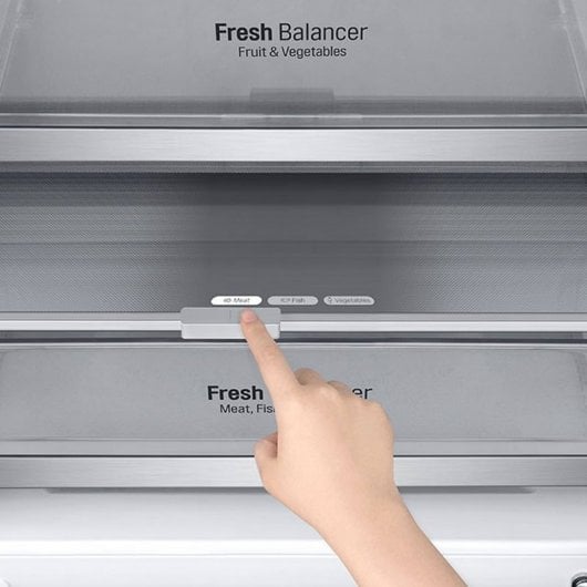 LG GBB71PZDZN Frigorífico Combi E Acero Inoxidable