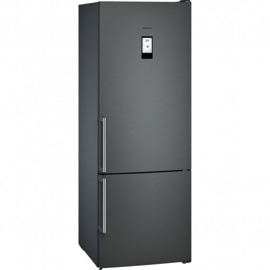 Siemens iQ500 KG56NHX3P Frigorífico Combi A++ Acero Inoxidable Negro