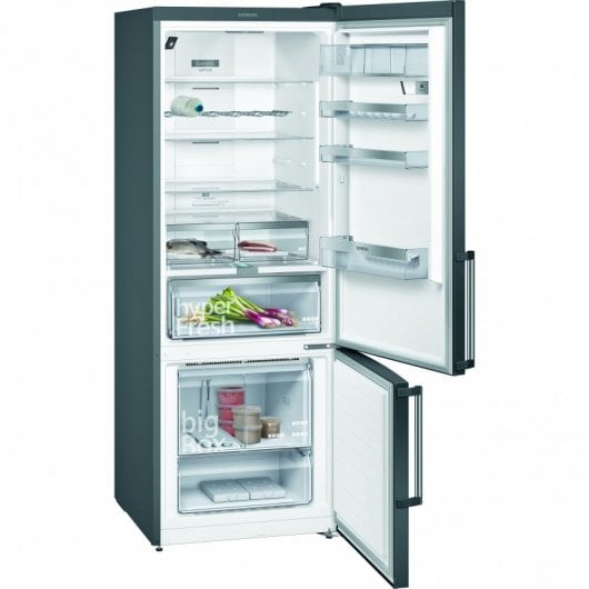 Siemens iQ500 KG56NHX3P Frigorífico Combi A++ Acero Inoxidable Negro