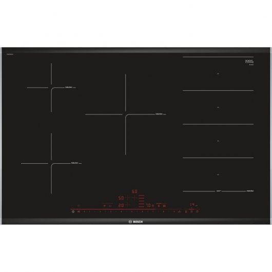 Bosch Serie 8 PXV875DC1E Placa de Inducción 5 Zonas 80cm Negra