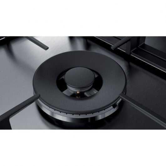 Bosch Serie 6 PCR9A5B90 Placa de Gas 5 Zonas 90cm Acero Inoxidable