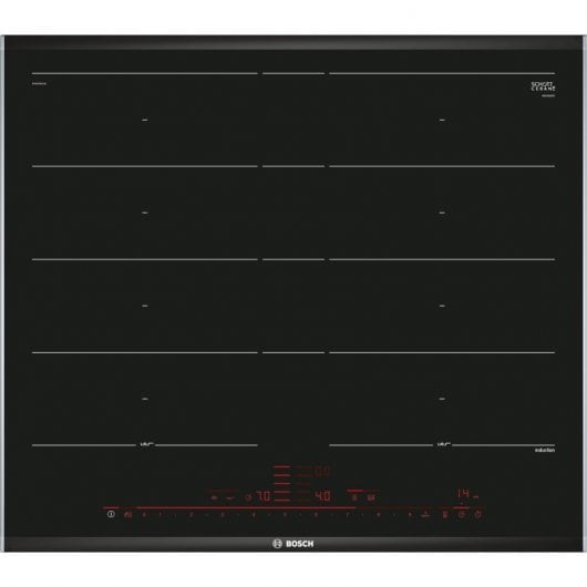 Bosch Serie 8 PXY675DC1E Placa de Inducción Flex 4 Zonas 60cm Negra