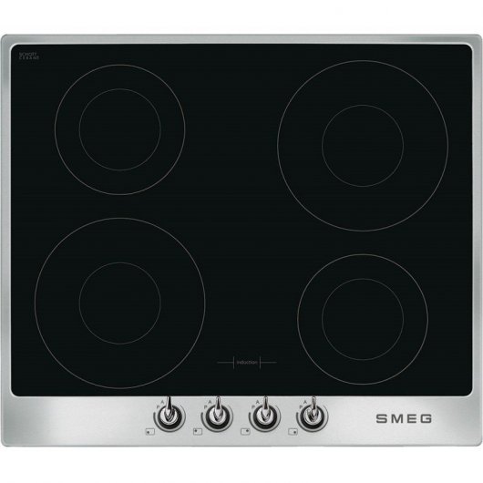 Smeg Victoria PI964X Placa de Inducción 4 Zonas 60cm Inox