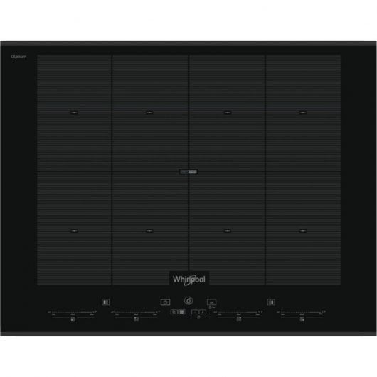 Whirlpool SMO 658C/BT/IXL Placa de Inducción Flex 8 Zonas Negra