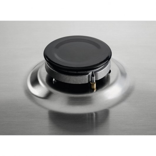 Zanussi ZGH62424XA Placa de Gas 4 Zonas 60cm Acero Inoxidable