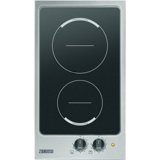 Zanussi ZEI3921IBA Placa de Inducción 2 Zonas 29cm Acero Inoxidable