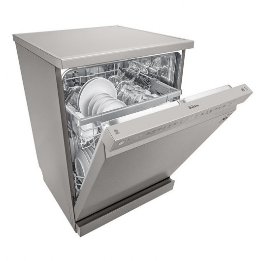 LG DF215FP Lavavajillas Capacidad 14 Cubiertos A++ Acero Inoxidable
