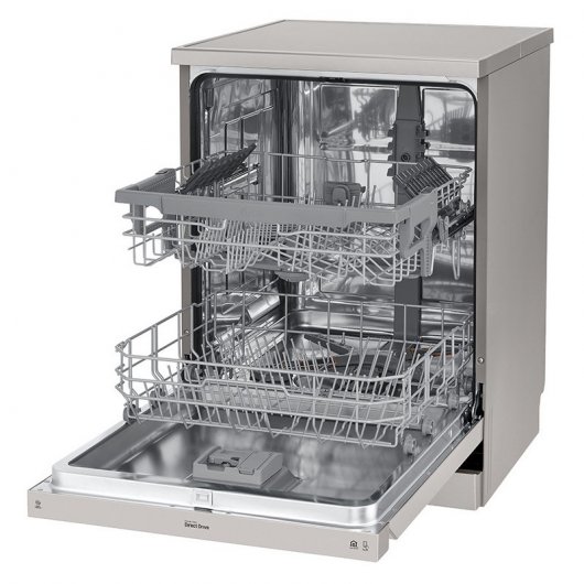 LG DF215FP Lavavajillas Capacidad 14 Cubiertos A++ Acero Inoxidable