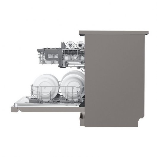 LG DF215FP Lavavajillas Capacidad 14 Cubiertos A++ Acero Inoxidable