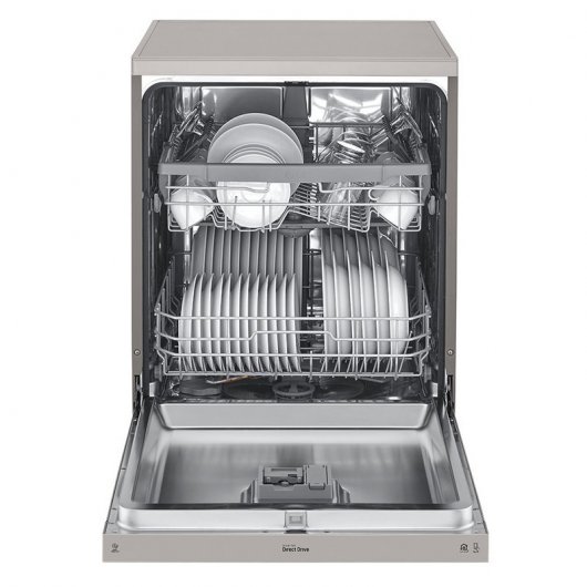 LG DF215FP Lavavajillas Capacidad 14 Cubiertos A++ Acero Inoxidable