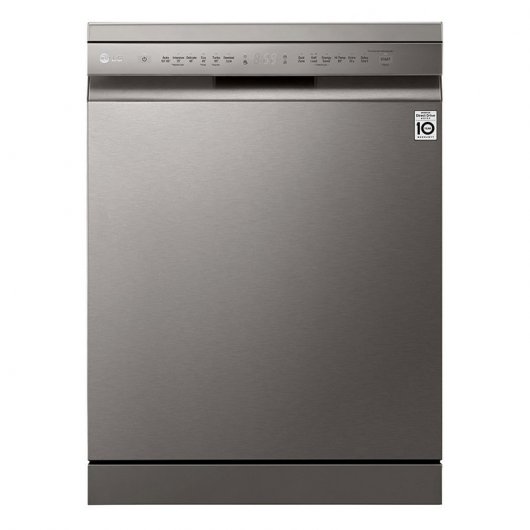 LG DF215FP Lavavajillas Capacidad 14 Cubiertos A++ Acero Inoxidable