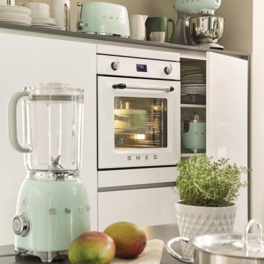 Vintage broodrooster Smeg TSF01PGEU 2 sleuven 950 W 6 bruiningsstanden Groen